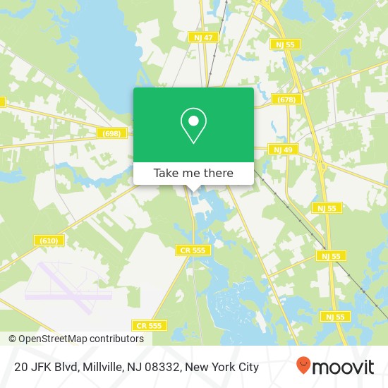 20 JFK Blvd, Millville, NJ 08332 map