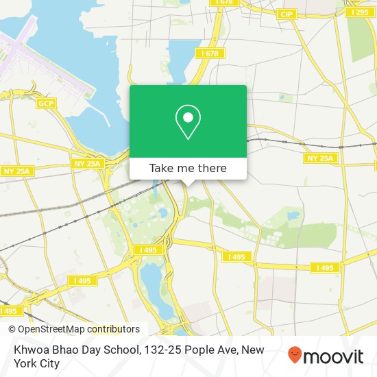 Khwoa Bhao Day School, 132-25 Pople Ave map