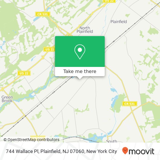 744 Wallace Pl, Plainfield, NJ 07060 map