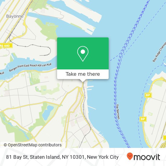 81 Bay St, Staten Island, NY 10301 map