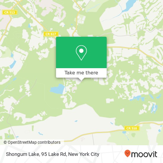 Shongum Lake, 95 Lake Rd map