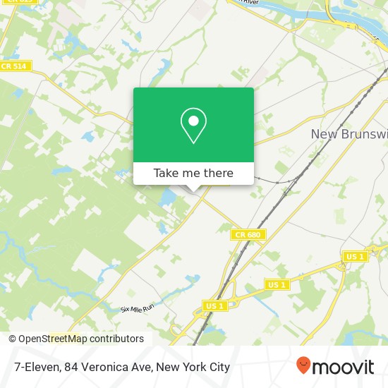 Mapa de 7-Eleven, 84 Veronica Ave