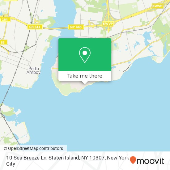 10 Sea Breeze Ln, Staten Island, NY 10307 map