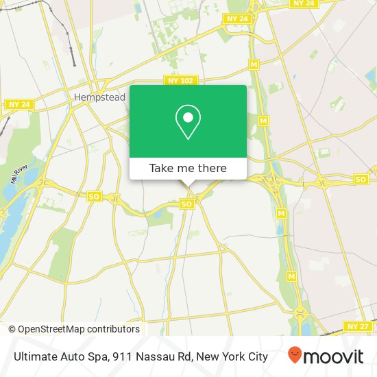 Ultimate Auto Spa, 911 Nassau Rd map