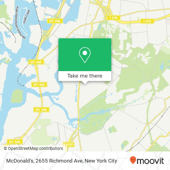 McDonald's, 2655 Richmond Ave map