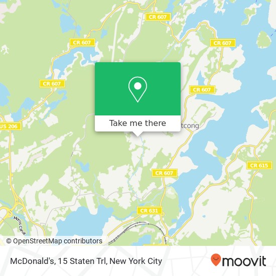 McDonald's, 15 Staten Trl map