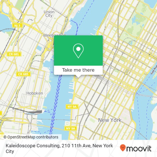 Mapa de Kaleidoscope Consulting, 210 11th Ave