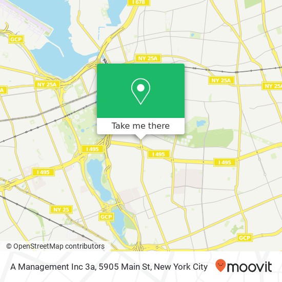 Mapa de A Management Inc 3a, 5905 Main St