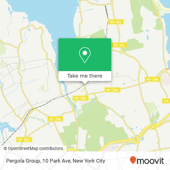 Mapa de Pergola Group, 10 Park Ave