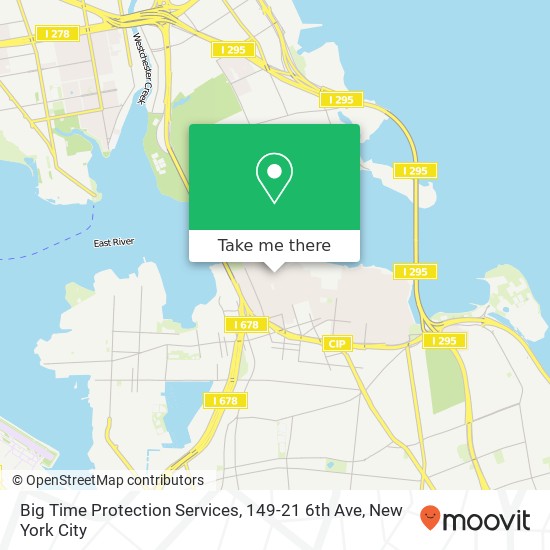 Big Time Protection Services, 149-21 6th Ave map