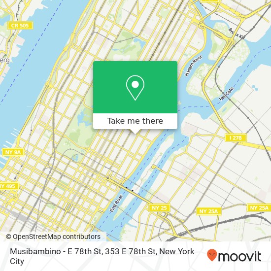 Musibambino - E 78th St, 353 E 78th St map