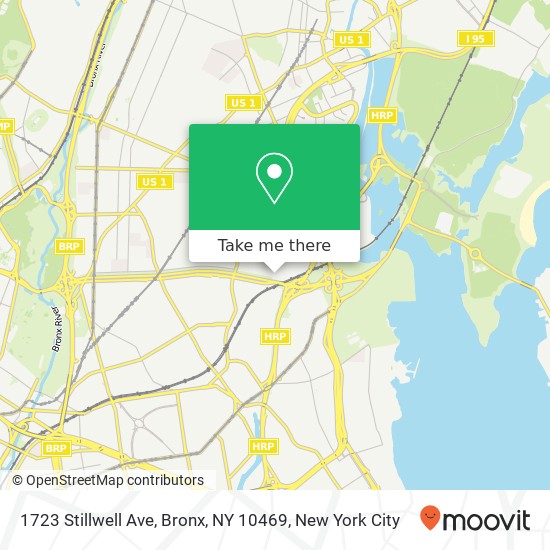 1723 Stillwell Ave, Bronx, NY 10469 map