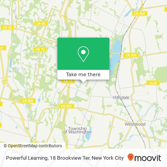 Mapa de Powerful Learning, 18 Brookview Ter