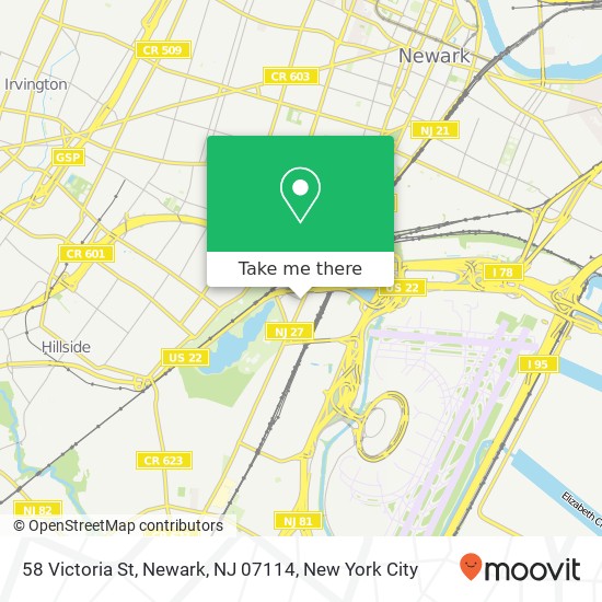 58 Victoria St, Newark, NJ 07114 map
