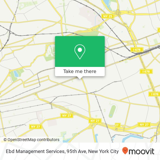 Mapa de Ebd Management Services, 95th Ave