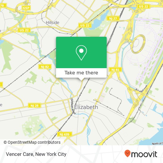 Vencer Care map