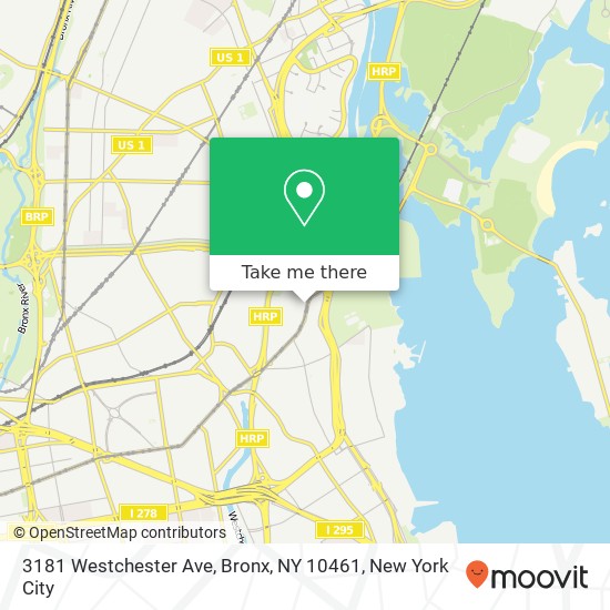 3181 Westchester Ave, Bronx, NY 10461 map