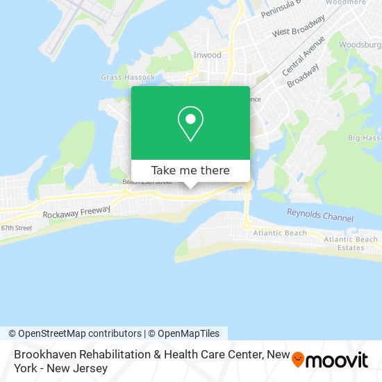 Brookhaven Rehabilitation & Health Care Center map