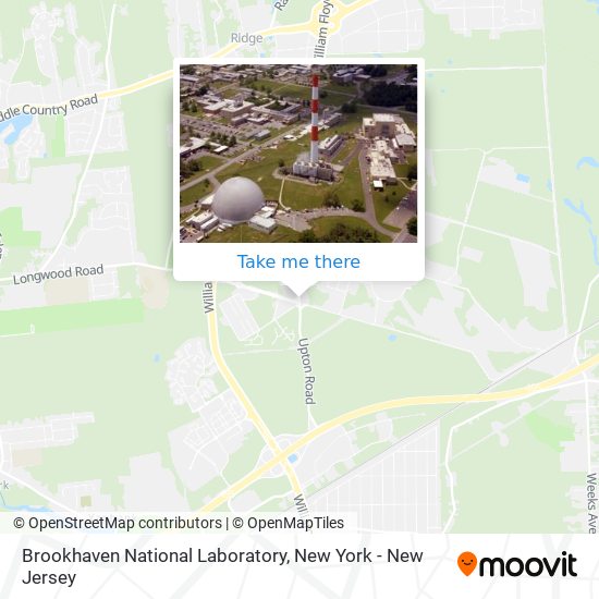 How to get to Brookhaven National Laboratory in Brookhaven National  Laboratory, Ny by Bus or Train?
