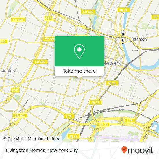 Livingston Homes map