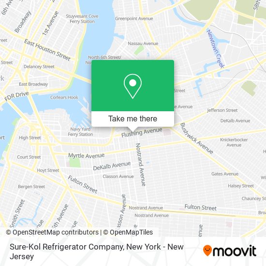 Sure-Kol Refrigerator Company map