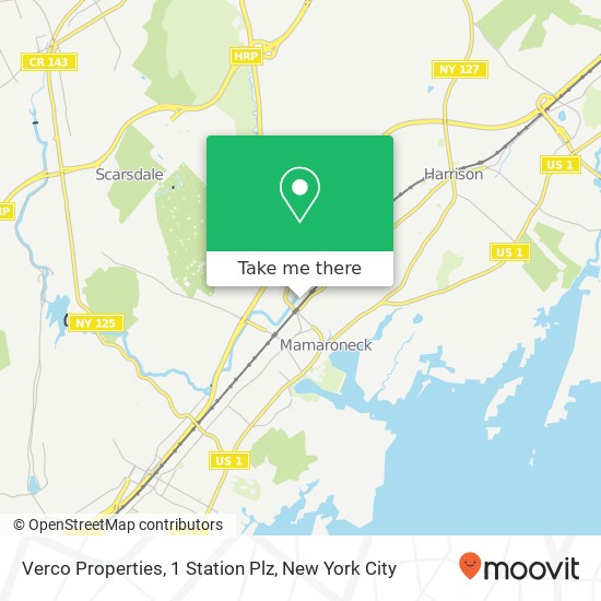 Mapa de Verco Properties, 1 Station Plz