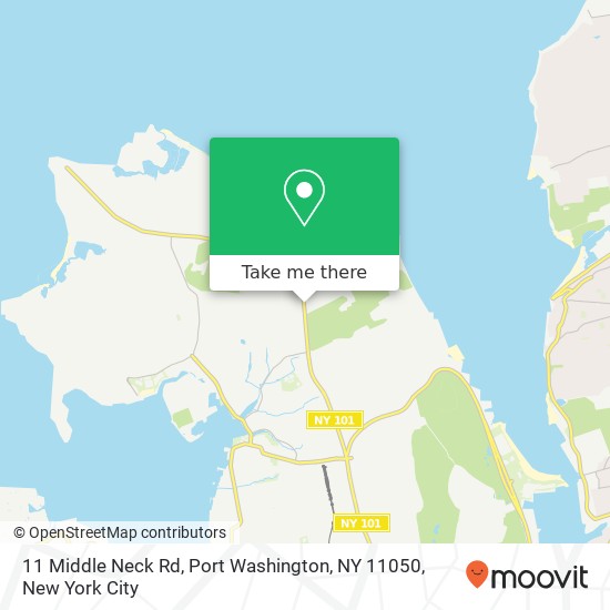 11 Middle Neck Rd, Port Washington, NY 11050 map