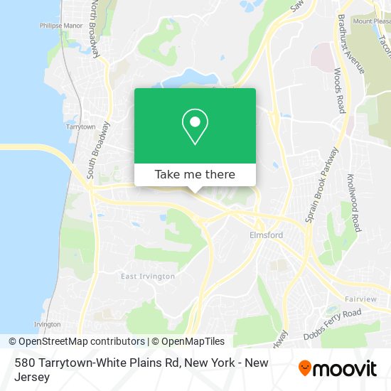 580 Tarrytown-White Plains Rd map