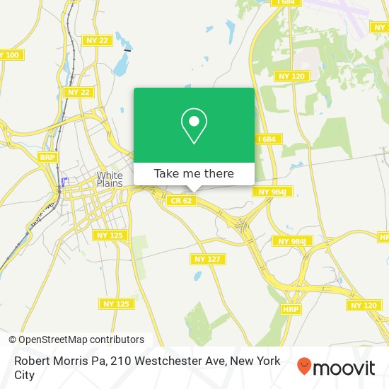 Robert Morris Pa, 210 Westchester Ave map