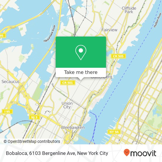 Bobaloca, 6103 Bergenline Ave map