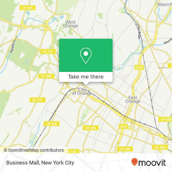 Business Mall map