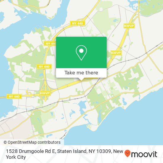 1528 Drumgoole Rd E, Staten Island, NY 10309 map