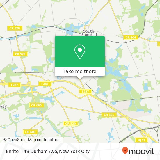 Enrite, 149 Durham Ave map