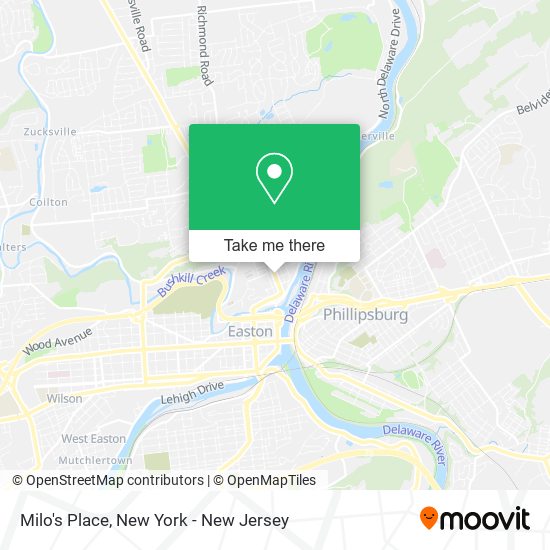 Milo's Place map