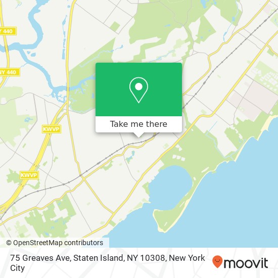 75 Greaves Ave, Staten Island, NY 10308 map