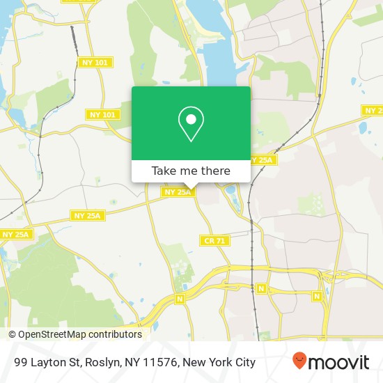 99 Layton St, Roslyn, NY 11576 map