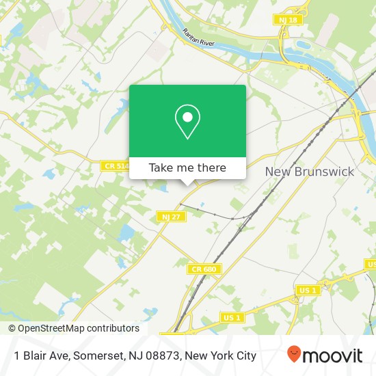 1 Blair Ave, Somerset, NJ 08873 map