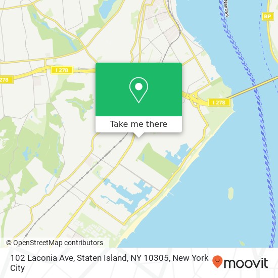 102 Laconia Ave, Staten Island, NY 10305 map