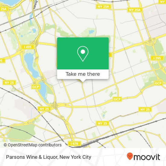 Mapa de Parsons Wine & Liquor