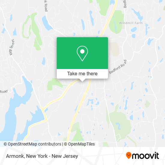 Armonk map