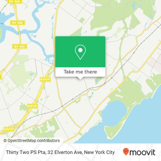 Mapa de Thirty Two PS Pta, 32 Elverton Ave