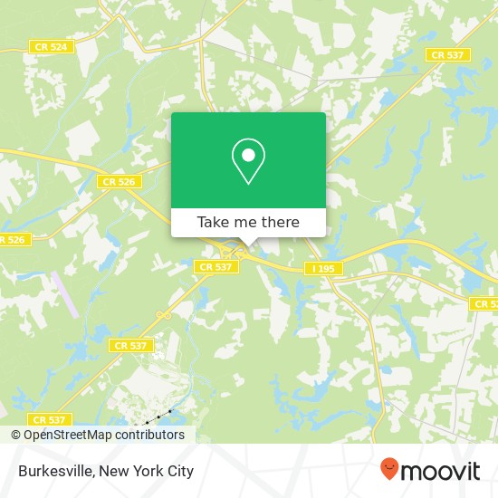 Burkesville map