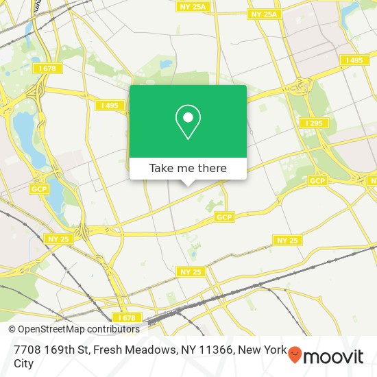 7708 169th St, Fresh Meadows, NY 11366 map