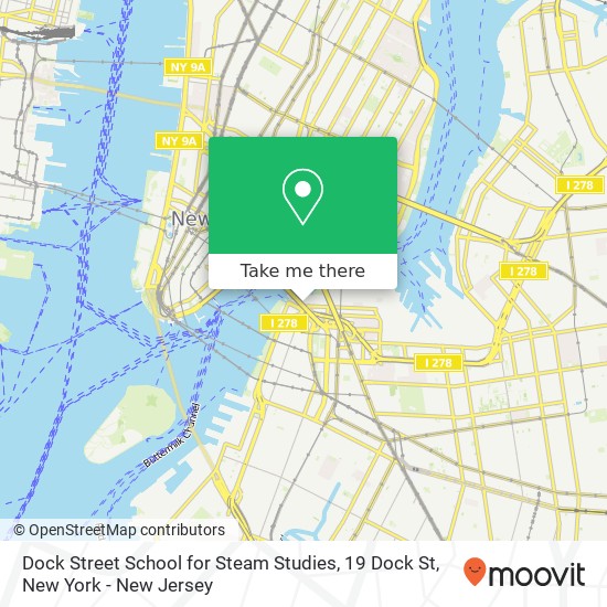 Dock Street School for Steam Studies, 19 Dock St map