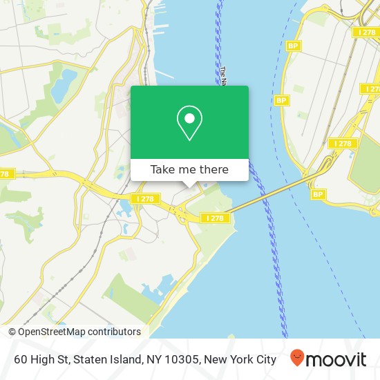 60 High St, Staten Island, NY 10305 map