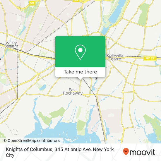 Mapa de Knights of Columbus, 345 Atlantic Ave