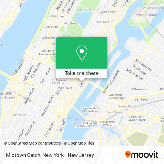 Midtown Catch map