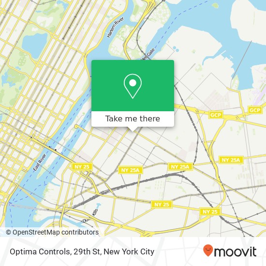 Mapa de Optima Controls, 29th St