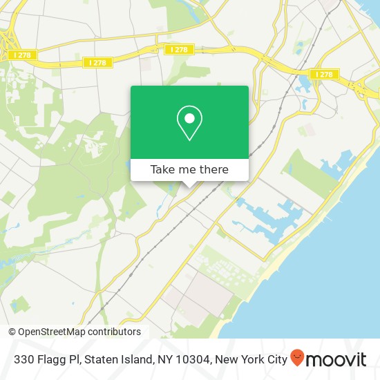 330 Flagg Pl, Staten Island, NY 10304 map