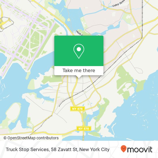 Truck Stop Services, 58 Zavatt St map